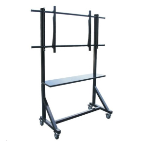 Profesionální vozík/stojan držák na televizory 55-100", pojezdová kolečka s brzdou, OMB VIDEO TROLLEY Profesionální vozík/stojan držák na televizory 55-100", pojezdová kolečka s brzdou, OMB VIDEO TROLLEY