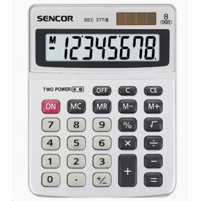Sencor kalkulačka SEC 377/ 8 Sencor kalkulačka SEC 377/ 8