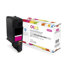 OWA Armor toner pro DELL 1250, 1350, 1355, C1760, C1765, 1400 Stran, 593-11142, červená/magenta OWA Armor toner pro DELL 1250, 1350, 1355, C1760, C1765, 1400 Stran, 593-11142, červená/magenta
