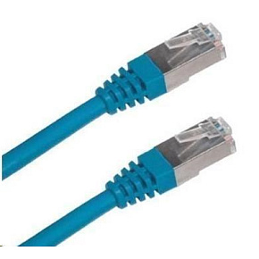 XtendLan patch kabel Cat6A, SFTP, LS0H - 0,3m, modrý (prodej po 10 ks) XtendLan patch kabel Cat6A, SFTP, LS0H - 0,3m, modrý (prodej po 10 ks)