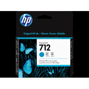 HP 712 29-ml Cyan DesignJet Ink Cartridge