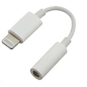 PREMIUMCORD Apple Lightning audio redukční kabel na 3.5 mm stereo jack/female, bílý PREMIUMCORD Apple Lightning audio redukční kabel na 3.5 mm stereo jack/female, bílý