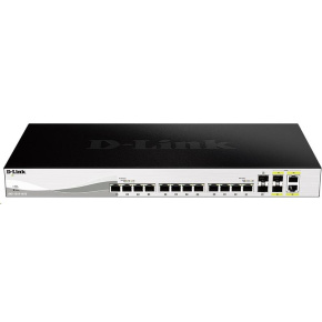 D-Link DXS-1210-16TC 16-port 10Gigabit Smart Managed Switch, 12x 10GbE RJ45, 2x 10GbE SFP+, 2x 10GbE RJ45/SFP+ combo D-Link DXS-1210-16TC 16-port 10Gigabit Smart Managed Switch, 12x 10GbE RJ45, 2x 10GbE SFP+, 2x 10GbE RJ45/SFP+ combo