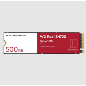 WD RED SSD NVMe 500GB PCIe SN700 Powered by SanDisk, Geb3 8GB/s, (R:3430/W:2600 MB/s) TBW 1000