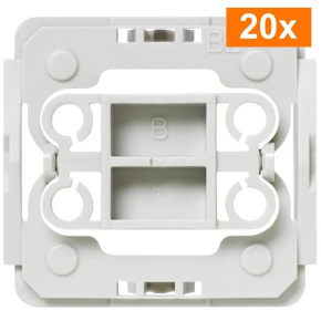 Homematic IP  Adaptér Berker B2, set 20ks - EQ3-ADA-B2-20