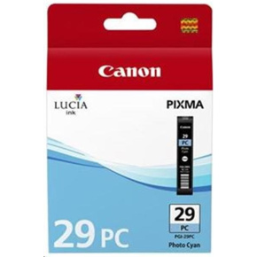 Canon CARTRIDGE PGI-29 PC azurová pro PIXMA PRO-1 (400 str.) Canon CARTRIDGE PGI-29 PC azurová pro PIXMA PRO-1 (400 str.)