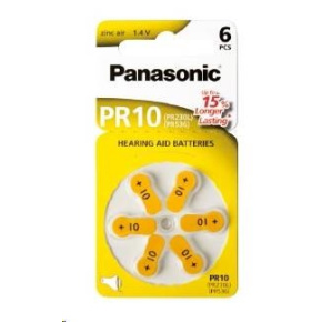 PANASONIC Zinkovzduchová baterie PR-230(10)/6LB AAA 1,2V (Blistr 6ks) PANASONIC Zinkovzduchová baterie PR-230(10)/6LB AAA 1,2V (Blistr 6ks)