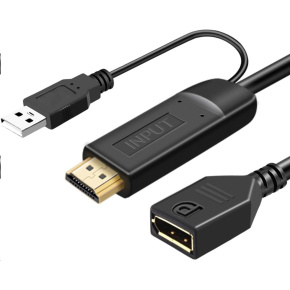 PremiumCord Adaptér HDMI 2.0 na DisplayPort 1.2 rozlišení 4K@60Hz 25cm PremiumCord Adaptér HDMI 2.0 na DisplayPort 1.2 rozlišení 4K@60Hz 25cm