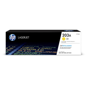 HP 203A Yellow Original LaserJet Toner Cartridge (1,300 pages)