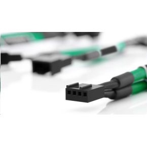 NOCTUA Rozdrojka NA-SYC1, 3x, 4-pin ventilátor, zelená