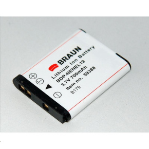 Braun akumulátor NIKON EN-EL19, 600mAh Braun akumulátor NIKON EN-EL19, 600mAh