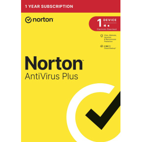 NORTON ANTIVIRUS PLUS 2GB CZ 1 uživatel pro 1 zařízení na 1 rok ESD NORTON ANTIVIRUS PLUS 2GB CZ 1 uživatel pro 1 zařízení na 1 rok ESD