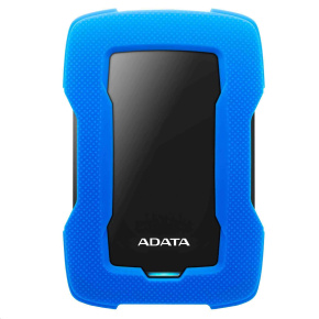 ADATA Externí HDD 2TB 2,5" USB 3.1 HD330, BLUE COLOR BOX, modrý (gumový, nárazu odolný) ADATA Externí HDD 2TB 2,5" USB 3.1 HD330, BLUE COLOR BOX, modrý (gumový, nárazu odolný)