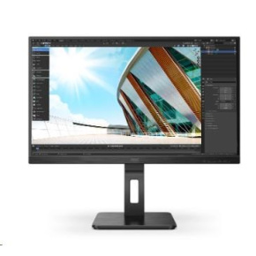 AOC MT IPS LCD WLED 27" 27P2Q - IPS panel, 1920x1080, D-Sub, DVI, HDMI, DP, USB, repro, pivot AOC MT IPS LCD WLED 27" 27P2Q - IPS panel, 1920x1080, D-Sub, DVI, HDMI, DP, USB, repro, pivot