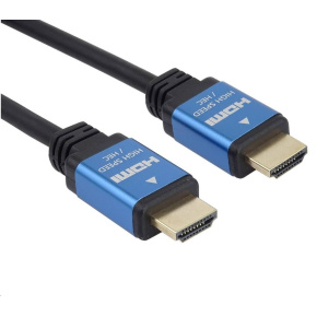 PREMIUMCORD Kabel HDMI - Ultra HDTV, 2m (kovové, zlacené konektory) PREMIUMCORD Kabel HDMI - Ultra HDTV, 2m (kovové, zlacené konektory)