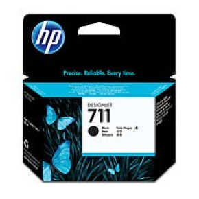 HP 711 Black DJ Ink Cart, 80 ml, CZ133A HP 711 Black DJ Ink Cart, 80 ml, CZ133A