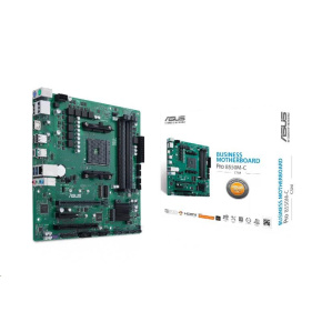 ASUS MB Sc AM4 PRO B550M-C/CSM, AMD B550, 4xDDR4, 2xDP, 1xHDMI, mATX