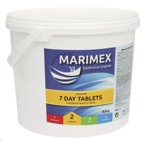Marimex 7 Denní tablety 4,6 kg - bazénová chemie - DEZINFEKCE