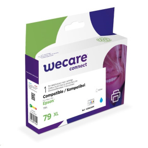 WECARE ARMOR cartridge pro Epson WorkForce Pro WF-5110, 5190, 5620, 5690 (C13T79024010), modrá/cyan, 19,5ml, 2000str WECARE ARMOR cartridge pro Epson WorkForce Pro WF-5110, 5190, 5620, 5690 (C13T79024010), modrá/cyan, 19,5ml, 2000str