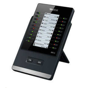 Yealink EXP40 expanzní modul, LCD, 20 prog. tl. (x2 strany), pro T46S/T46G/T48S/T48G Yealink EXP40 expanzní modul, LCD, 20 prog. tl. (x2 strany), pro T46S/T46G/T48S/T48G
