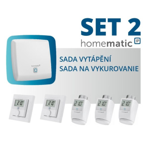 Homematic IP  Sada vytápění (byt 2+1) - HmIP-SET2
