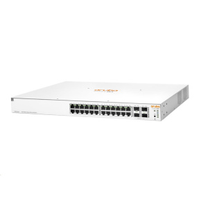 HPE Networking Instant On Switch 24p Gigabit CL4 PoE 4p SFP+ 370W 1930 (JL684B) HPE Networking Instant On Switch 24p Gigabit CL4 PoE 4p SFP+ 370W 1930 (JL684B)