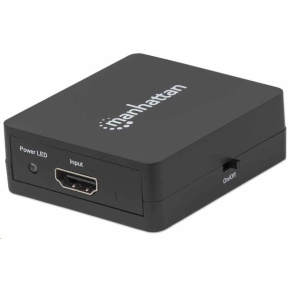Manhattan HDMI rozdělovač, 1080p 2-Port HDMI Splitter, USB Powered, černá Manhattan HDMI rozdělovač, 1080p 2-Port HDMI Splitter, USB Powered, černá
