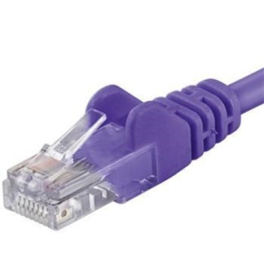PremiumCord Patch kabel UTP RJ45-RJ45 CAT6 0.5m fialová PremiumCord Patch kabel UTP RJ45-RJ45 CAT6 0.5m fialová