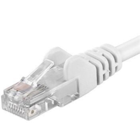PremiumCord Patch kabel UTP RJ45-RJ45 CAT6 0.5m bílá PremiumCord Patch kabel UTP RJ45-RJ45 CAT6 0.5m bílá