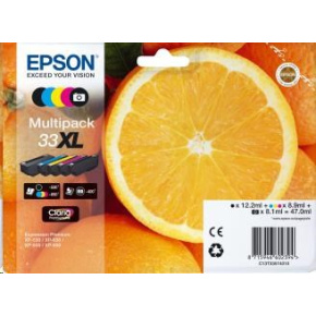 EPSON ink Multipack "Pomeranč" 5-colours 33XL Claria Premium Ink EPSON ink Multipack "Pomeranč" 5-colours 33XL Claria Premium Ink