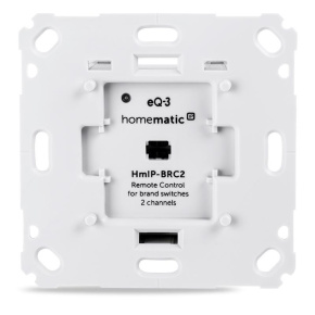 Homematic IP  Akční člen dálkového ovládání - zápustná montáž, 2 kanály - HmIP-BRC2