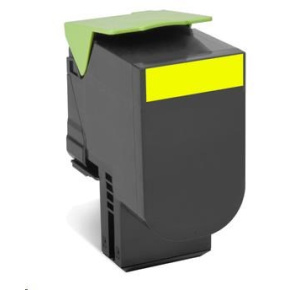 LEXMARK Yellow toner 802SY pro CX310/410/510 z programu Lexmark Return (2 000 stran) LEXMARK Yellow toner 802SY pro CX310/410/510 z programu Lexmark Return (2 000 stran)