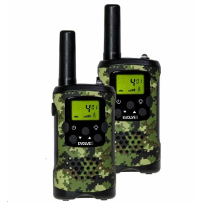 EVOLVEO FreeTalk XM2-2, sada 2 vysílaček bez dobíjecí základny EVOLVEO FreeTalk XM2-2, sada 2 vysílaček bez dobíjecí základny