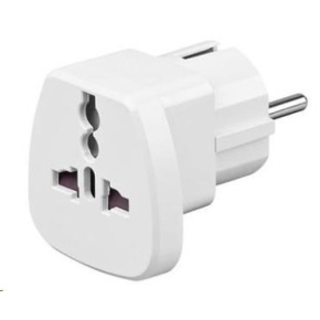 Goobay Univerzální cestovní adaptér pro zahraniční spotřebiče do CZ zásuvky IEC 320 C13 Goobay Univerzální cestovní adaptér pro zahraniční spotřebiče do CZ zásuvky IEC 320 C13