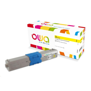 OWA Armor toner pro OKI C301, C321, MC332, MC342, 1500p, 44973533, žlutá/yellow OWA Armor toner pro OKI C301, C321, MC332, MC342, 1500p, 44973533, žlutá/yellow