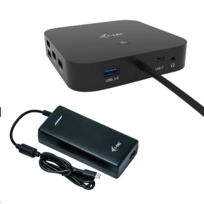 i-tec USB-C HDMI DP Docking Station, Power Delivery 100 W + Universal Charger 112 W i-tec USB-C HDMI DP Docking Station, Power Delivery 100 W + Universal Charger 112 W