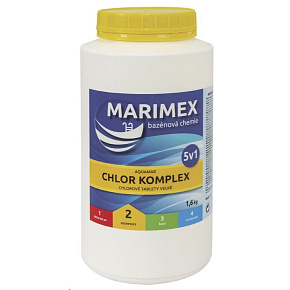 Marimex Komplex 5v1 1,6 kg - bazénová chemie - DEZINFEKCE
