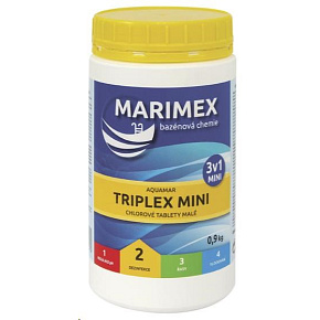 Marimex Chlor Triplex MINI 3v1 0,9 kg - bazénová chemie - DEZINFEKCE