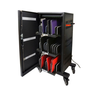 PORT nabíjecí skříňka pro 30 tabletů, černá PORT nabíjecí skříňka pro 30 tabletů, černá
