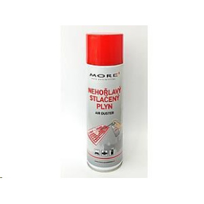 ARMOR Stlačený vzduch plyn MORE (400g), plyn nezamrzá, nekondenzuje, je nehořlavý NEW model ES č. 517/2014 ARMOR Stlačený vzduch plyn MORE (400g), plyn nezamrzá, nekondenzuje, je nehořlavý NEW model ES č. 517/2014