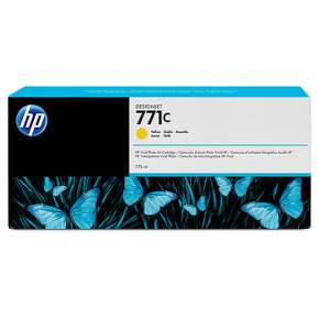 HP 771C Yellow DJ Ink Cart, 775 ml, B6Y10A HP 771C Yellow DJ Ink Cart, 775 ml, B6Y10A