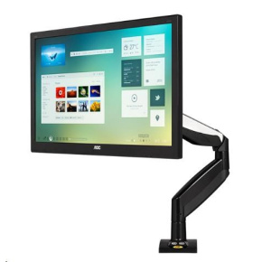 Profesionální kancelářský držák LCD monitoru Fiber Mounts F85A Profesionální kancelářský držák LCD monitoru Fiber Mounts F85A