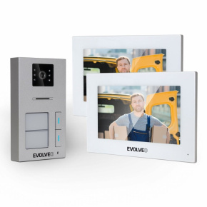 EVOLVEO DoorPhone AP2-2 drátový videotelefon pro dva byty s aplikací EVOLVEO DoorPhone AP2-2 drátový videotelefon pro dva byty s aplikací