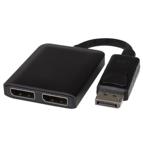 PREMIUMCORD Adaptér DisplayPort - 2x DisplayPort, rozšíření + zrcadlení obrazu, 4K*2K@30Hz PREMIUMCORD Adaptér DisplayPort - 2x DisplayPort, rozšíření + zrcadlení obrazu, 4K*2K@30Hz