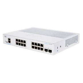 Cisco switch CBS250-16T-2G (16xGbE,2xSFP,fanless) - REFRESH Cisco switch CBS250-16T-2G (16xGbE,2xSFP,fanless) - REFRESH