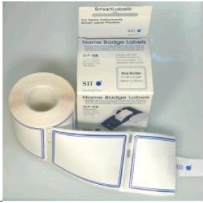 Seiko jmenovky - modré, 54x70mm 160ks/role Seiko jmenovky - modré, 54x70mm 160ks/role