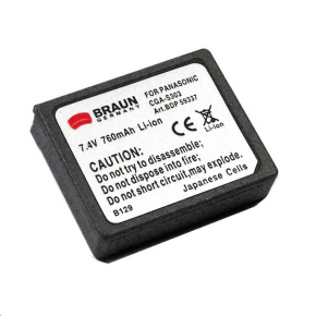 Braun akumulátor PANASONIC S303, 800mAh Braun akumulátor PANASONIC S303, 800mAh