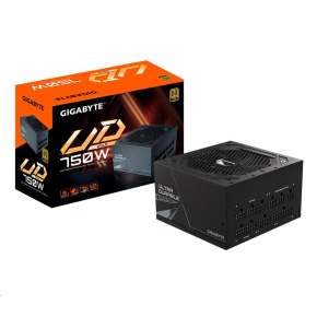 GIGABYTE zdroj UD750GM, 750W, 80+ Gold, 120mm fan GIGABYTE zdroj UD750GM, 750W, 80+ Gold, 120mm fan