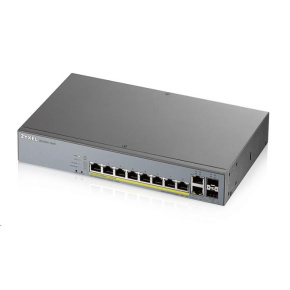 Zyxel GS1350-12HP 12 Port smart managed CCTV PoE switch, long range, 130W, 10x GbE, 2x SFP Zyxel GS1350-12HP 12 Port smart managed CCTV PoE switch, long range, 130W, 10x GbE, 2x SFP