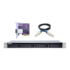 QNAP TL-R400S rozšiřující jednotka QNAP NAS s QXP-400eS-A1164 (4xSATA,1xSFF-8088) QNAP TL-R400S rozšiřující jednotka QNAP NAS s QXP-400eS-A1164 (4xSATA,1xSFF-8088)